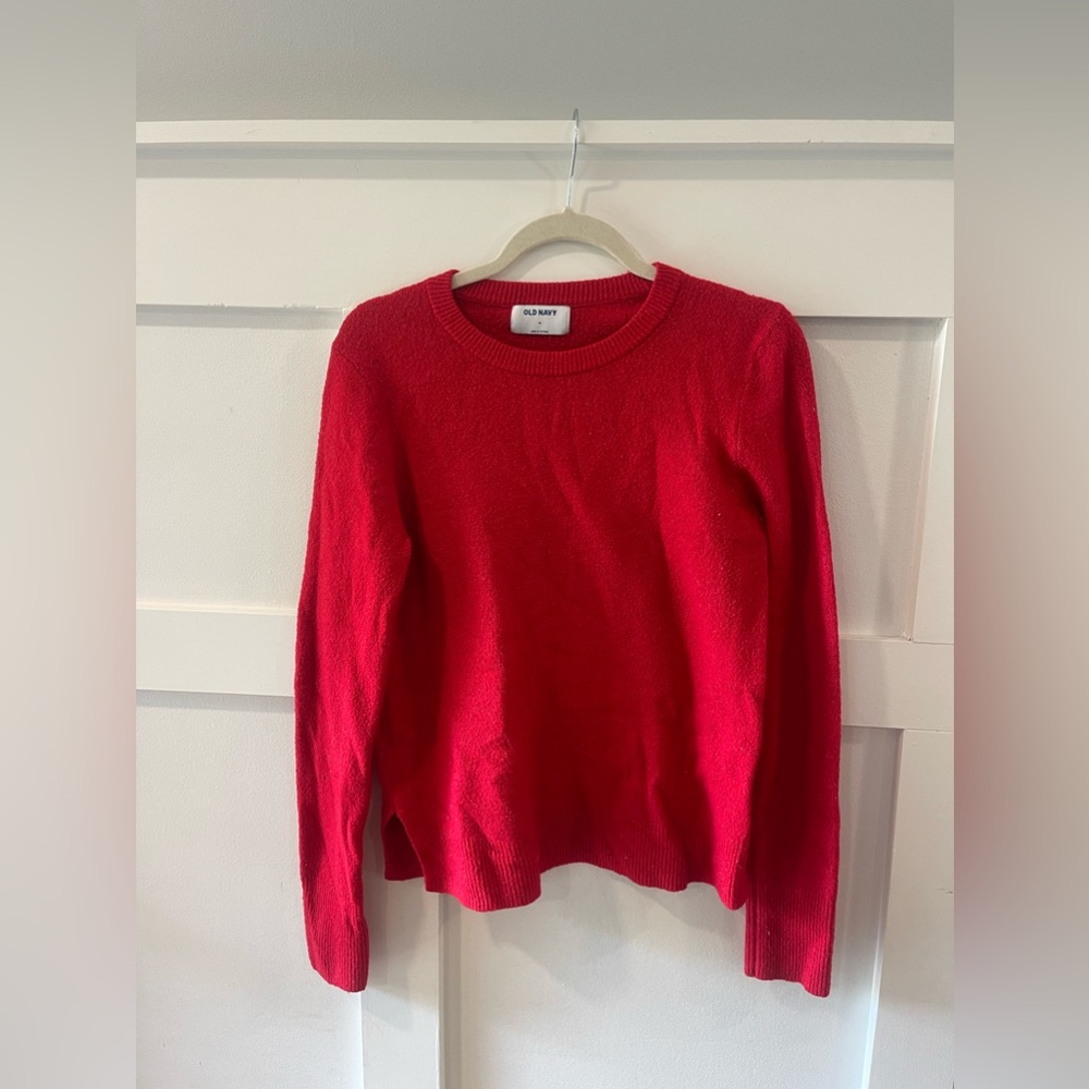 Old Navy Red Sweater